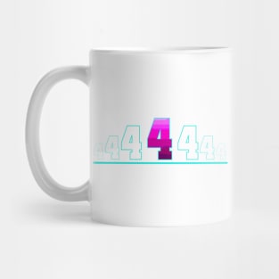 Number 4 Mug